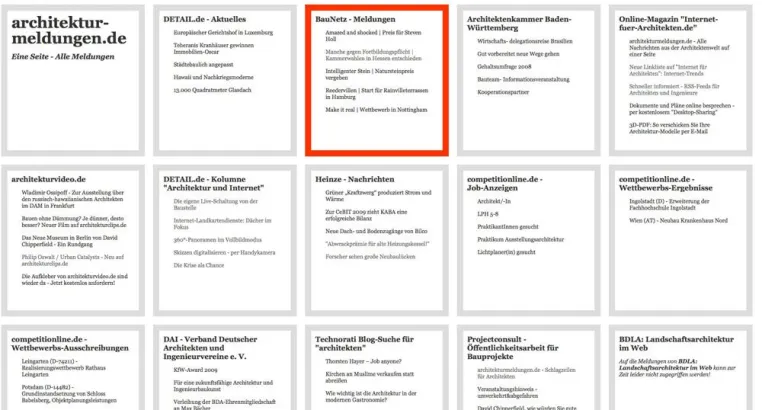 Bild: architekturmeldungen.de – Alle Nachrichten aus der Architektenwelt auf einer Seite