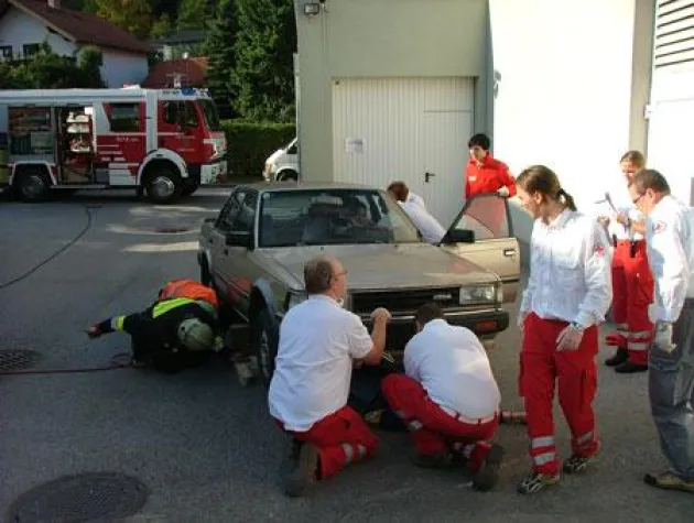 Bild: Rettungstechnisches Praktikum 2007