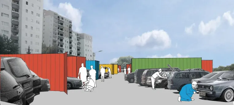 Bild: Ankunftsorte als Integrationsmotoren