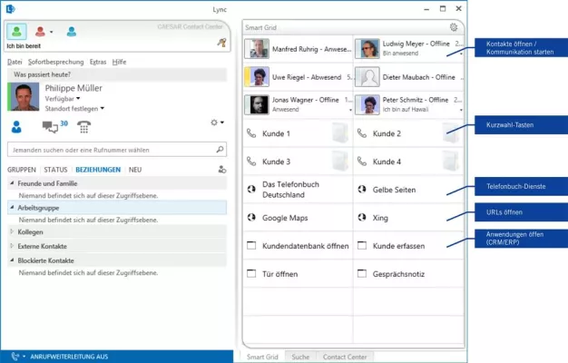 Bild: Lync weitergedacht: CAESAR liefert Innovationen mit Durchschlagskraft