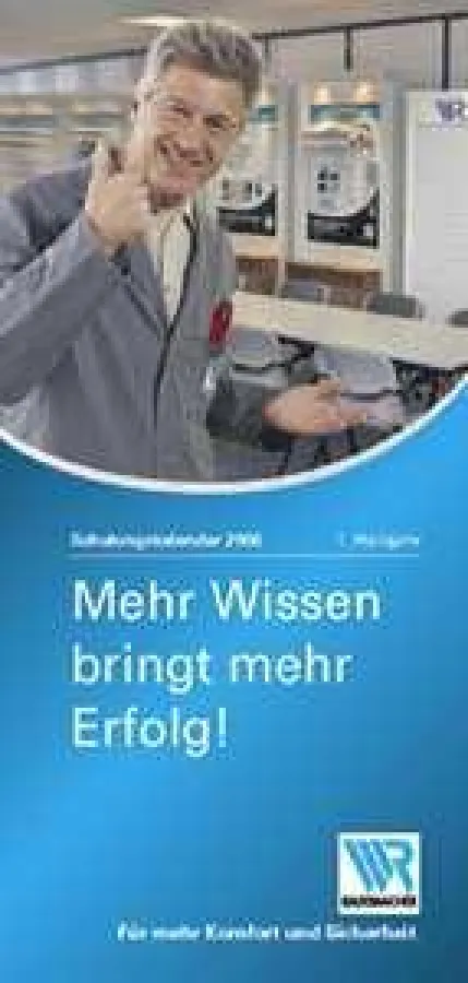 Rademacher Schulungsprogramm 2006