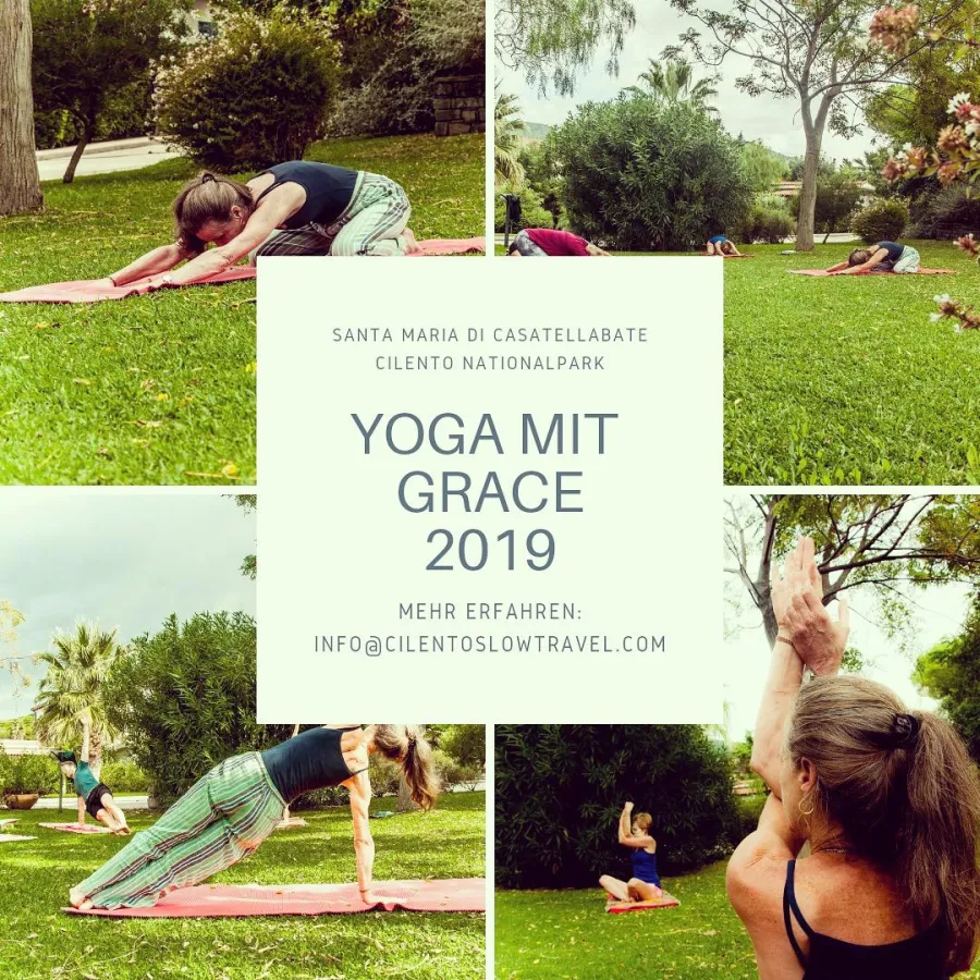 Yoga mit Grace - Aktivurlaub im Cilento