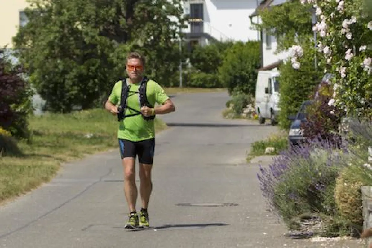 Extremsportler Harry Ohlig läuft jeden Tag einen Halbmarathon