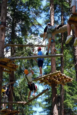 Bild: Kletterwald Bichlbach – der neue Freizeitspaß für Groß und Klein