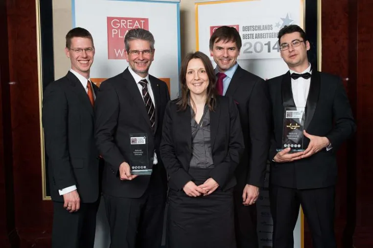National Instruments auch im Jahr 2014 wieder einer der besten Arbeitgeber Deutschlands Bild: National Instruments auch im Jahr 2014 wieder einer der besten Arbeitgeber Deutschlands