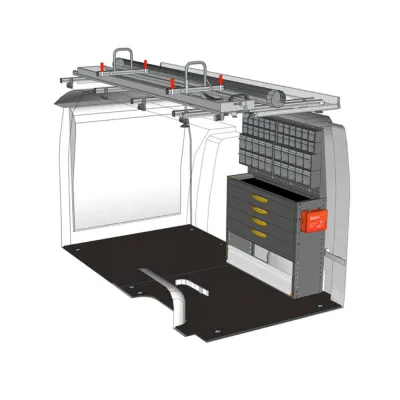 Bild: Die "Zwillinge" ausgerüstet mit einer StoreVan Fahrzeugeinrichtung