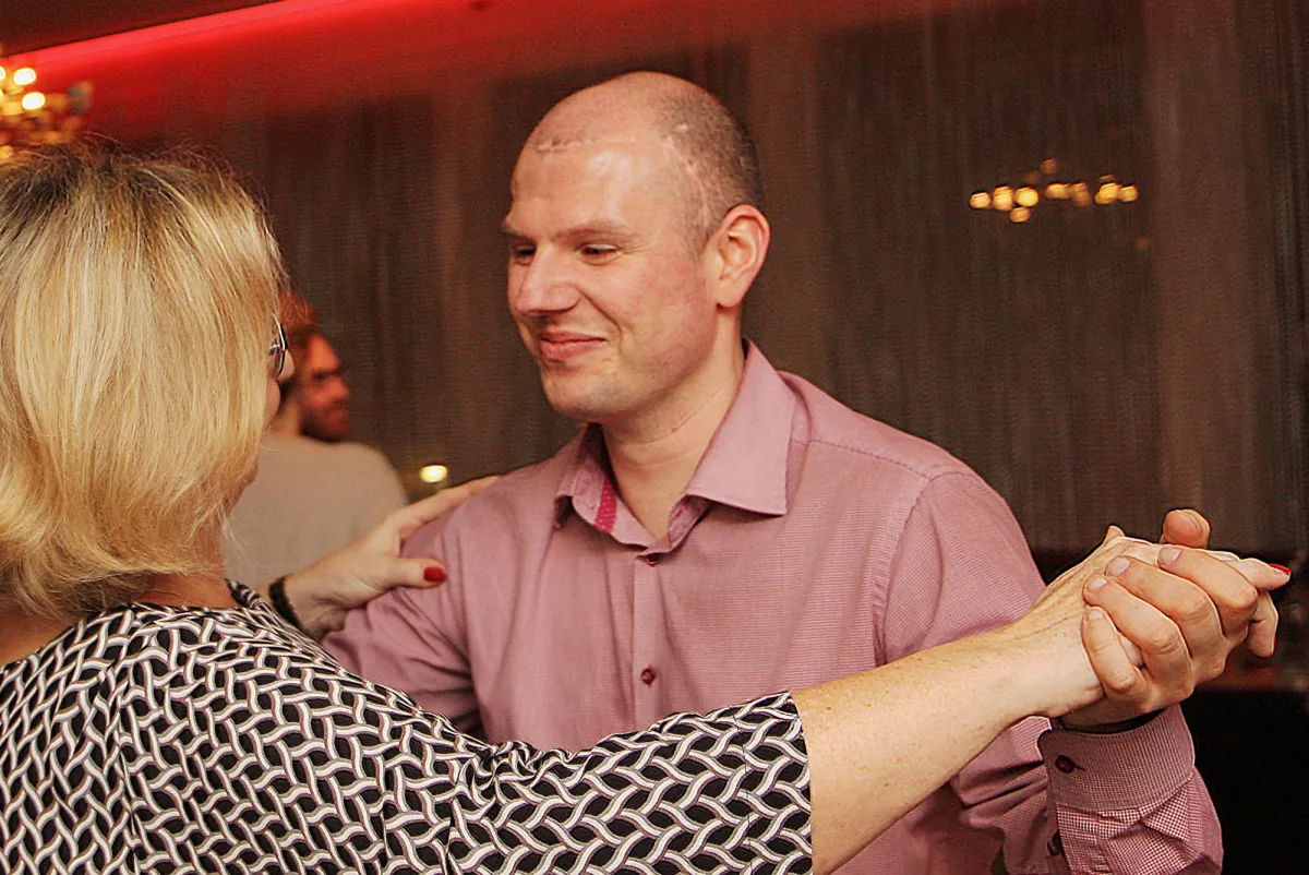 Robin Poliwoda beim ZNS-Tanzclub im Tanzhaus Bonn © ZNS – Hannelore Kohl Stiftung