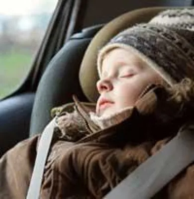 Bild: Fast die Hälfte der Kindersitze wird in Haushalten ohne eigene Kinder genutzt