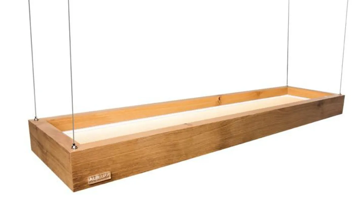 Hängelampe Arboreus aus Holz von Albluxx