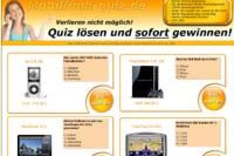 Neues Online Quiz gestartet Bild: Neues Online Quiz gestartet