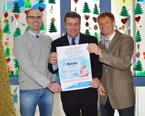 Bild: Eine Spende mit Bestand