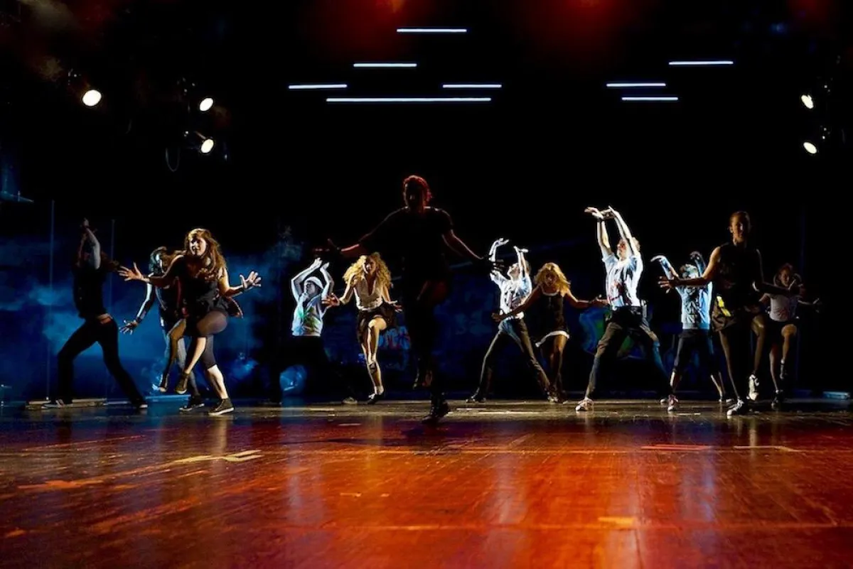 Endlich auf der großen Bühne.