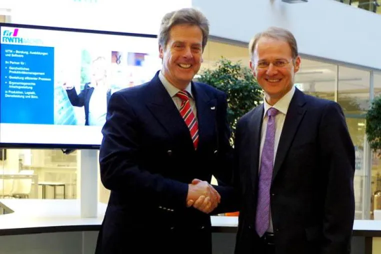Bild: Abels & Kemmner engagiert sich im Cluster Logistik der RWTH Aachen
