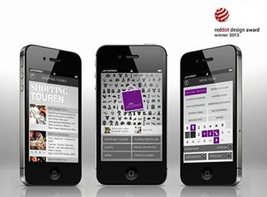Bild: citySHOPPERapp von myStyleSpotHunter qualifiziert für das Finale des Mobile Premier Award 2014 in Barcelona