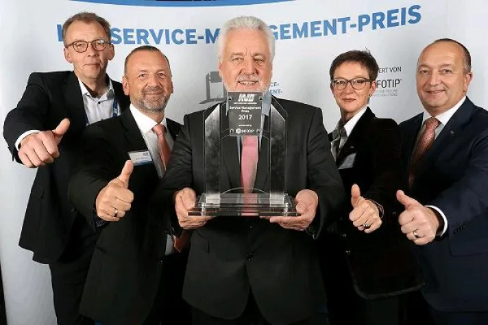 Tele-Look gewinnt "Service-Management-Preis 2017" Bild: Tele-Look gewinnt "Service-Management-Preis 2017"