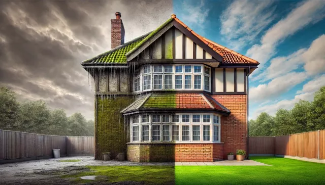 Hausbesitzer, Investoren und Gemeinden profitieren – langfristiger Werterhalt durch Fassadenhygiene.de Bild: Hausbesitzer, Investoren und Gemeinden profitieren – langfristiger Werterhalt durch Fassadenhygiene.de