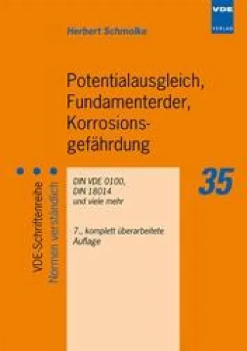 Bild: Potentialausgleich, Fundamenterder, Korrosionsgefährdung