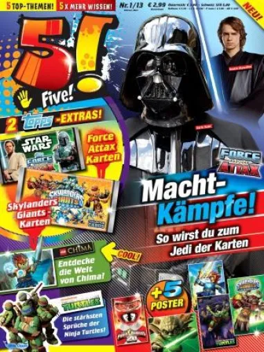 5x mehr Wissen über Star Wars, Skylanders und Co: Blue Ocean bringt mit 5! das Update für den Pausenhof Bild: 5x mehr Wissen über Star Wars, Skylanders und Co: Blue Ocean bringt mit 5! das Update für den Pausenhof