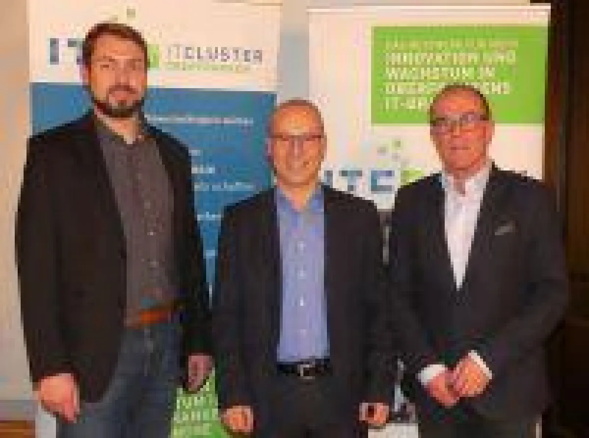 Gewählt: (v.l.) Mario Mages, IGZ Bamberg GmbH, Hans Ulrich Gruber, ihrpersonalberater, Thomas Feike, VLEXsoftware+consulting gmbh.