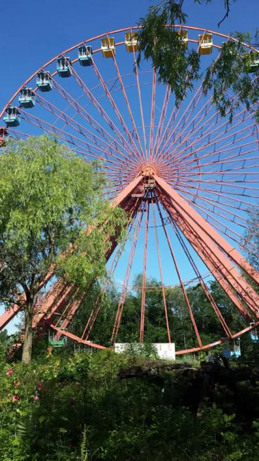 Riesenrad im Spreepark, Foto. Runze & Casper, Eva Nieuweboer