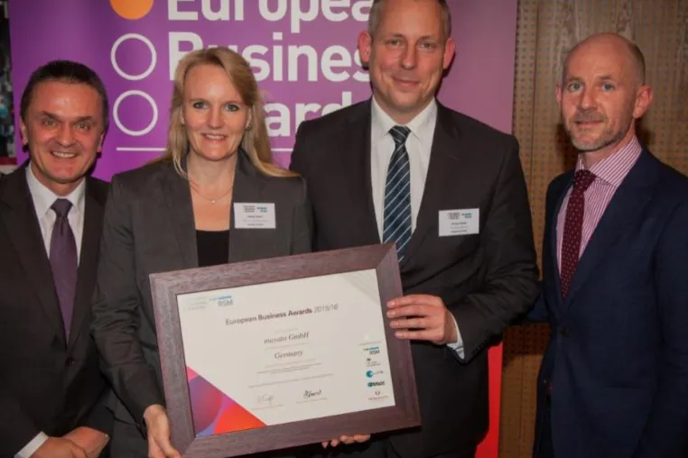 Bild: European Business Awards 2015/ 2016: mayato erhält Auszeichnung „National Champion“ für Deutschland