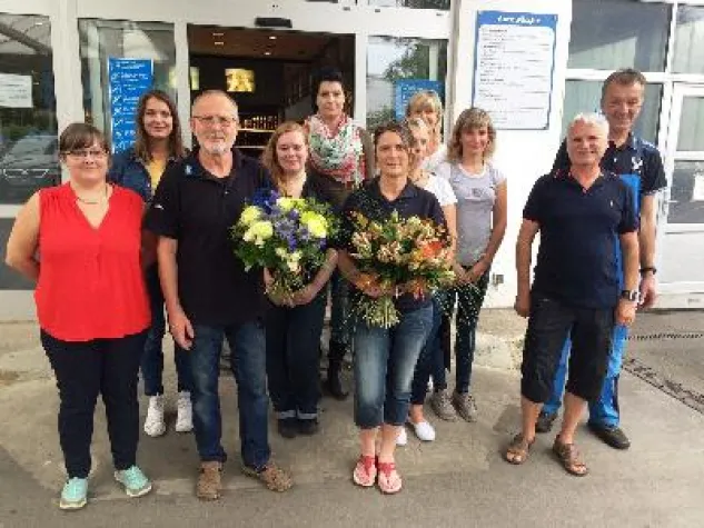 Bild: Tankstelle Laubegast: Ein starkes Team geht