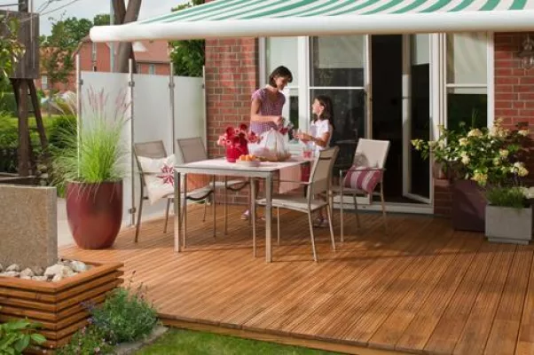 Bild: Deutscher Wald auf der Terrasse