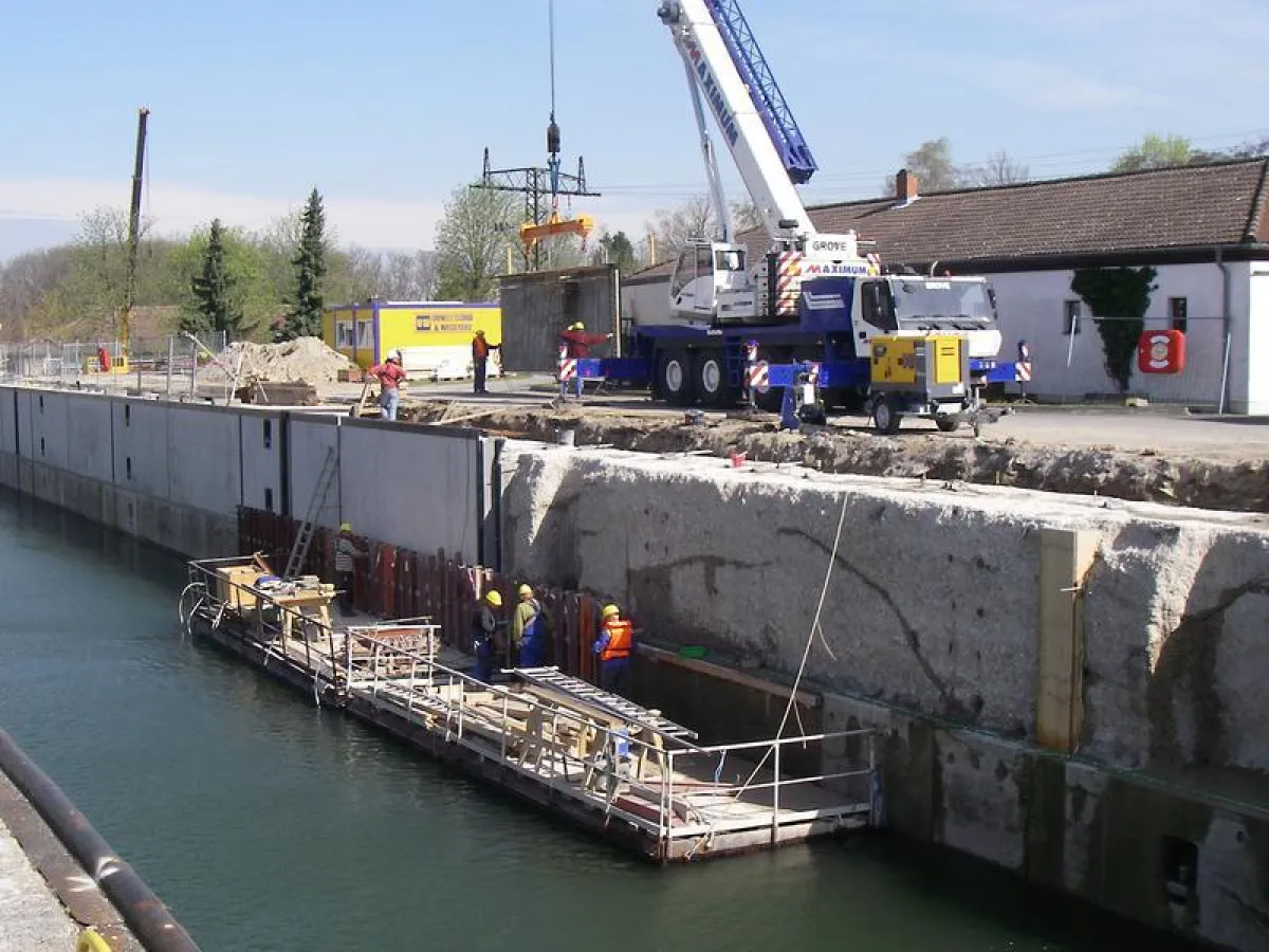 Instandsetzung unter Betrieb an der Schleuse Wedtlenstedt (Stichkanal Salzgitter) (Bundesanstalt für Wasserbau)