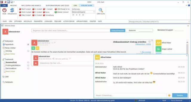 Bild: Let’s talk about WinLine SHARE