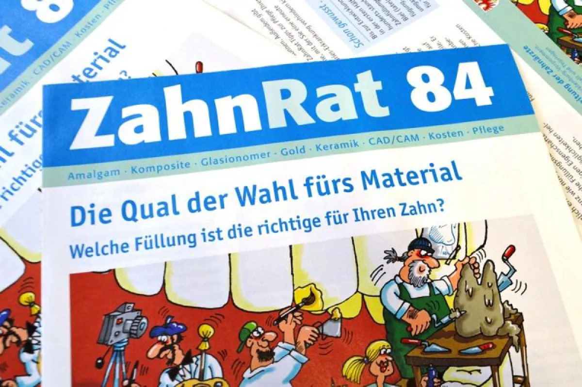 Der neue ZahnRat über Füllungsmaterialien