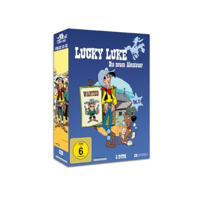 Bild: Die dritte DVD Box der neuen Abenteuer des legendären Revolverhelden Lucky Luke ab 13.01.2011 im Handel