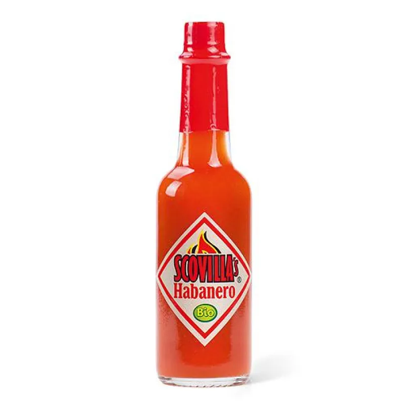 Scovillas neue scharfe Bio Habanero Hot Chili Sauce