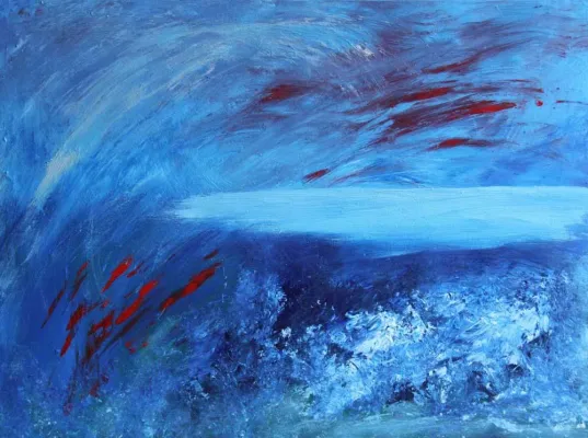 Bild: Acrylmalerei von Frank-Michael Preuss