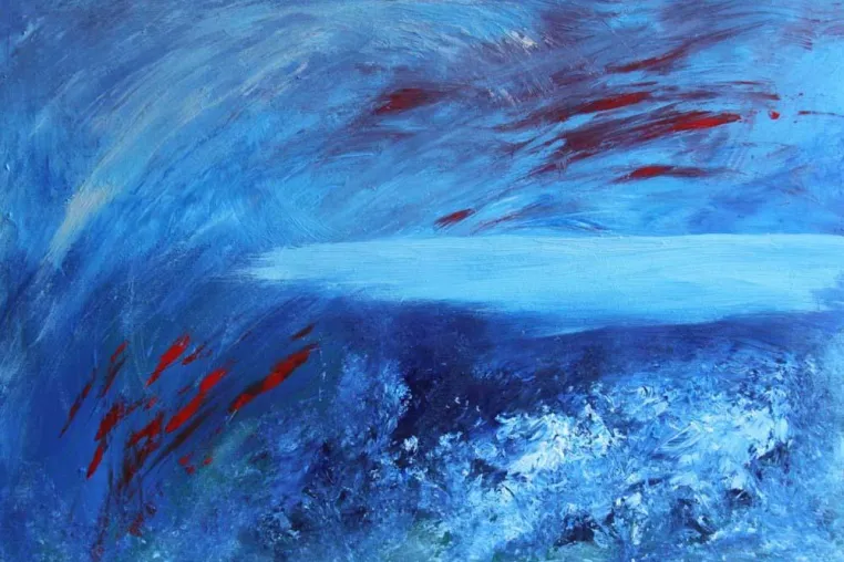 Bild: Acrylmalerei von Frank-Michael Preuss
