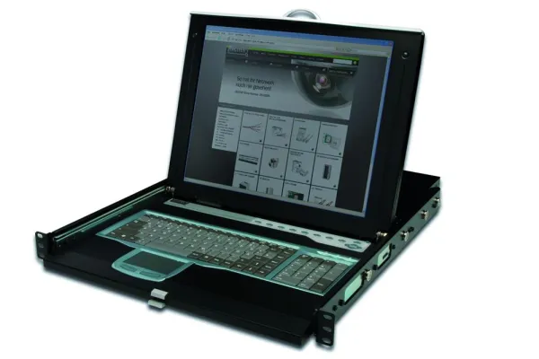 Bild: DIGITUS® PROFESSIONAL KVM Konsolen sorgen für individuelle Einsatzmöglichkeiten