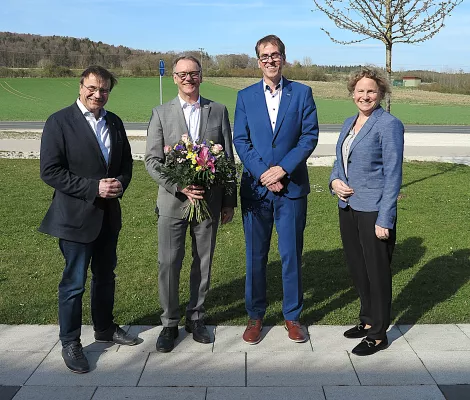 Bild: Prof. Dr. Christoph Skornia als Vizepräsident der OTH Regensburg wiedergewählt