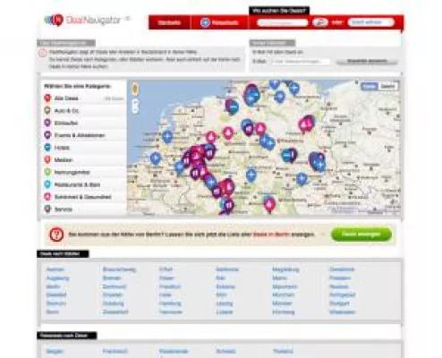 Bild: DealNavigator.de - Eine Map – Alle Deals – Dein Portal