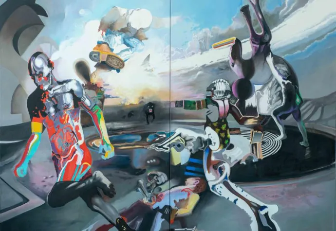 Bild: Galerie Anette Müller zeigt Yongchang Chung, Jiny Lan und Žarko Radic „Žara“: ZEITENWENDE