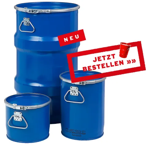 Bild: WEDTHOFF Industrieverpackungen mit einer Range von Gefahrgutverpackungen