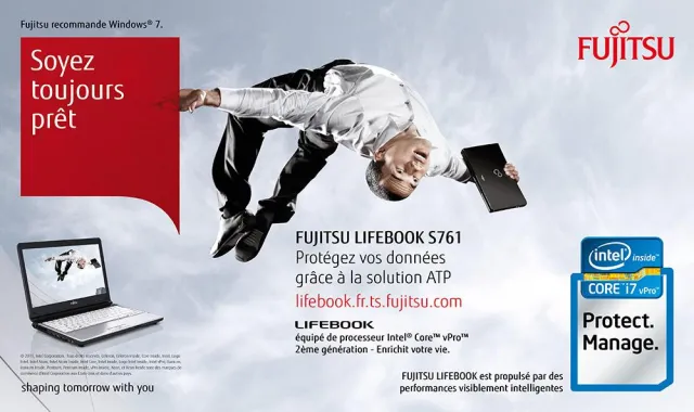 Bild: Fujitsu startet globale Marketing-Kampagne für seine Notebooks