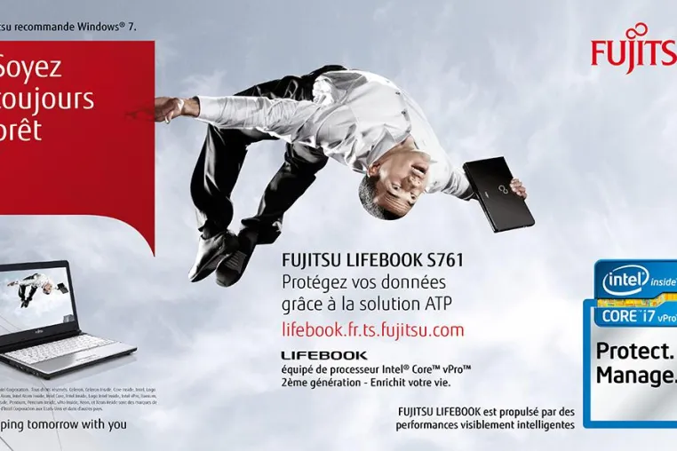 Fujitsu startet globale Marketing-Kampagne für seine Notebooks Bild: Fujitsu startet globale Marketing-Kampagne für seine Notebooks