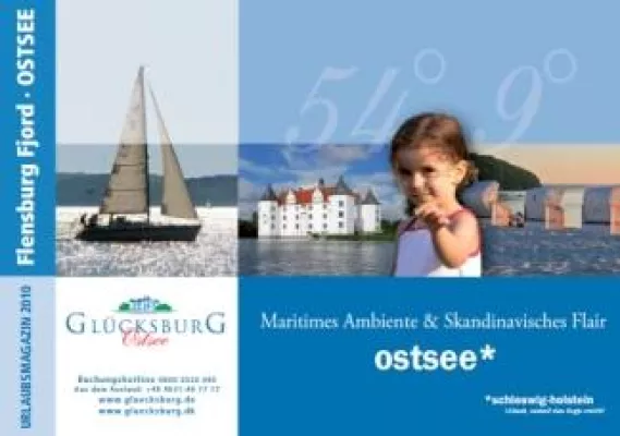 Bild: Neues Urlaubsmagazin für Glücksburg/Ostsee 2010 – Ostsee-Frühbucher können ab sofort 2010