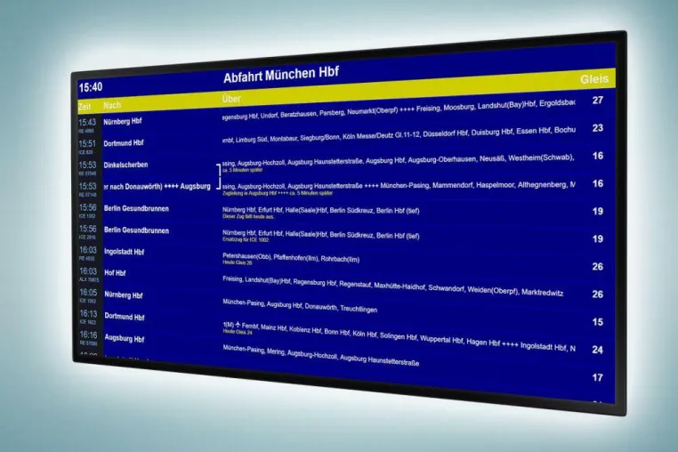 Bild: Large Format Displays 49"-98" / 4K UHD / IPS