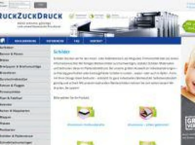 Bild: Preiswerte Schilder drucken lassen für den Innen- oder Außenbereich auf ruckzuckdruck.de