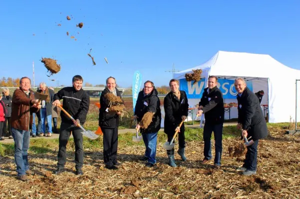 Bild: Startschuss für 2,4 MW Solarpark in Schutterwald