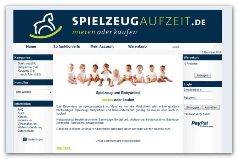 Bild: Spielzeug mieten - eine clevere Idee: Es muss keineswegs sämtliches Spielzeug gekauft werden