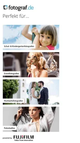 Bild: FUJIFILM Imaging Germany und der Online-Service fotograf.de erweitern ihre Kooperation