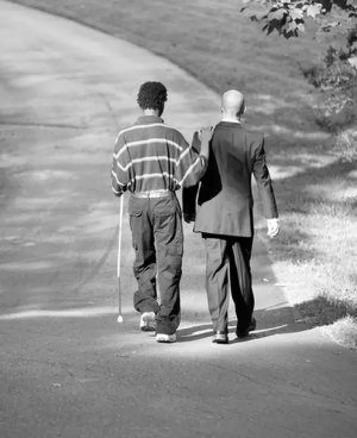 Die Ausstellung liefert Einblicke in die Welt von blinden Menschen