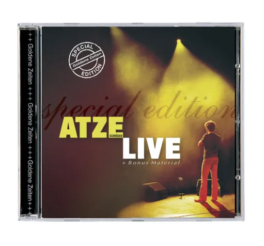 Comedy total: Atze Schröders Live-Programm jetzt auf CD als Special Edition mit Bonus-Material Bild: Comedy total: Atze Schröders Live-Programm jetzt auf CD als Special Edition mit Bonus-Material