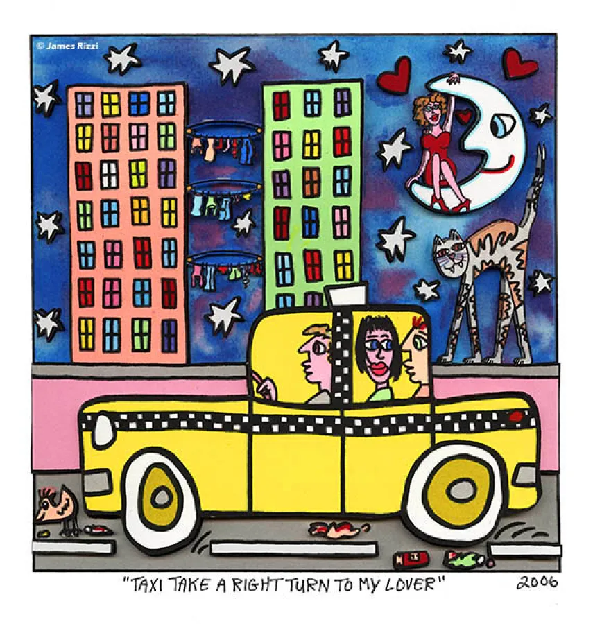 Taxi take me right to my lover